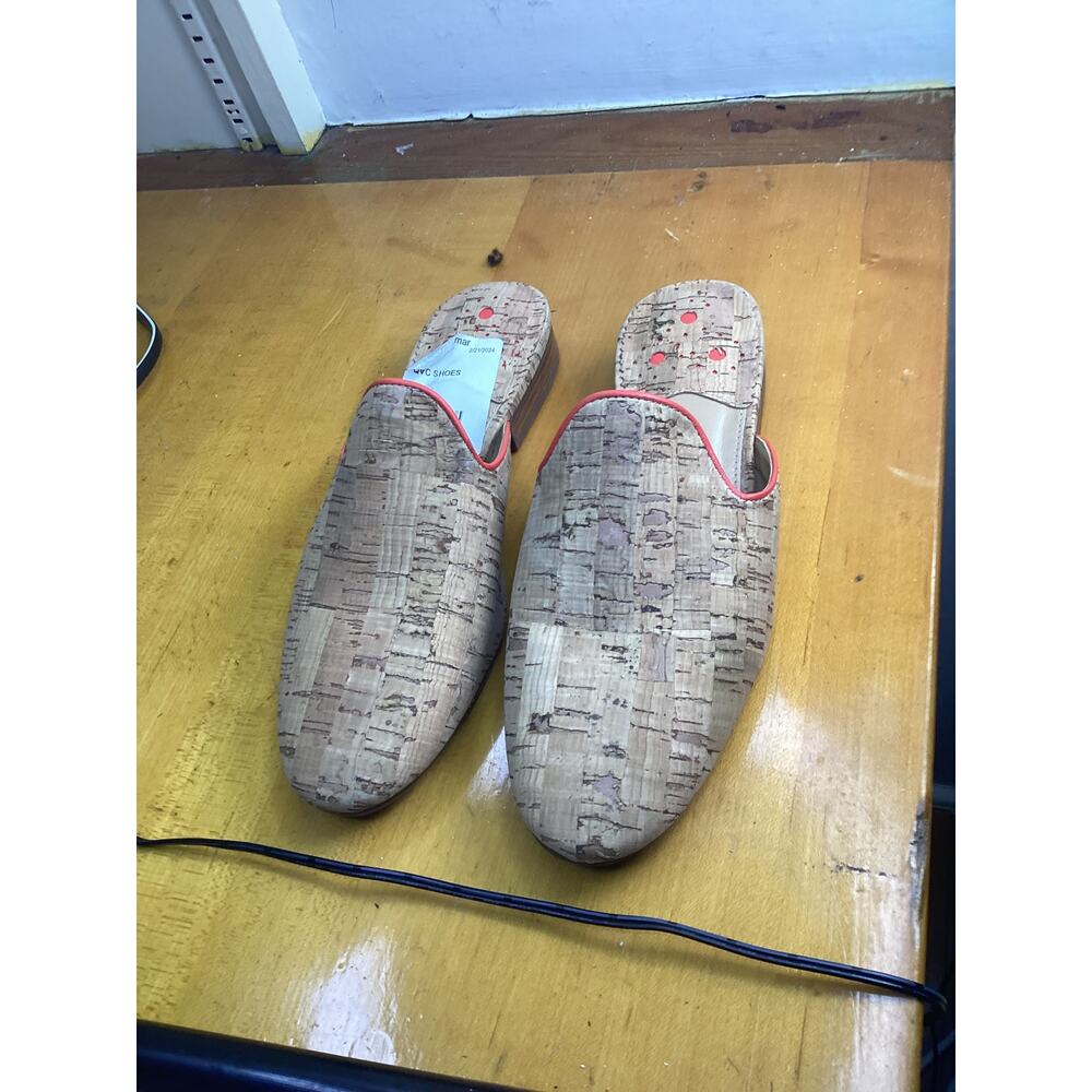 Jack Rogers Delaney Cork Loafer Mules Sandals SIZE 5